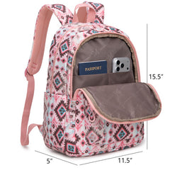 Montana West Aztec Print Diaper Bag Backpack