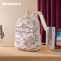 Montana West Aztec Print Diaper Bag Backpack