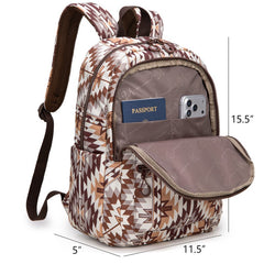 Montana West Aztec Print Diaper Bag Backpack