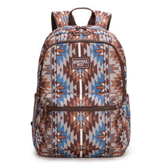 Montana West Aztec Print Diaper Bag Backpack