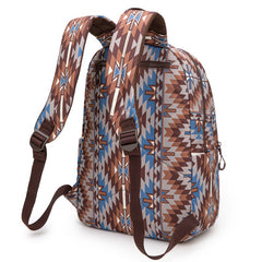 Montana West Aztec Print Diaper Bag Backpack