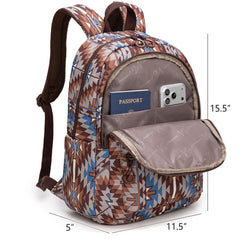 Montana West Aztec Print Diaper Bag Backpack
