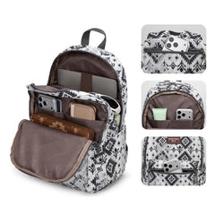 Montana West Aztec Print Diaper Bag Backpack