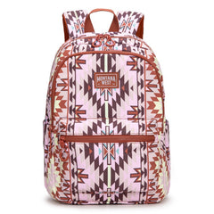 Montana West Aztec Print Diaper Bag Backpack