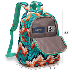 Montana West Aztec Print Diaper Bag Backpack