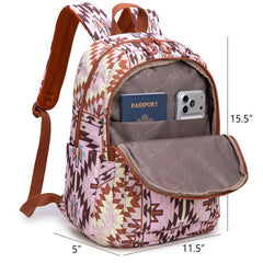 Montana West Aztec Print Diaper Bag Backpack