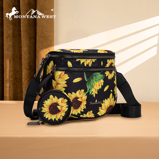Montana West Dual Zipper Bum Bag