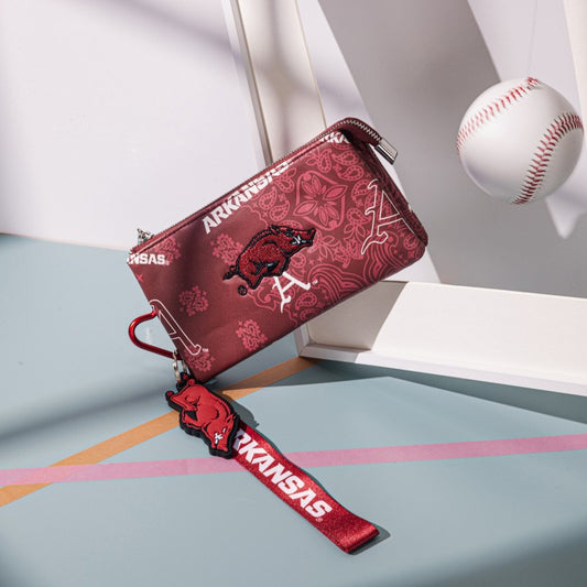 University of Arkansas Razorbacks Wristlet
