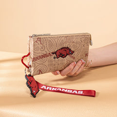 University of Arkansas Razorbacks Wristlet