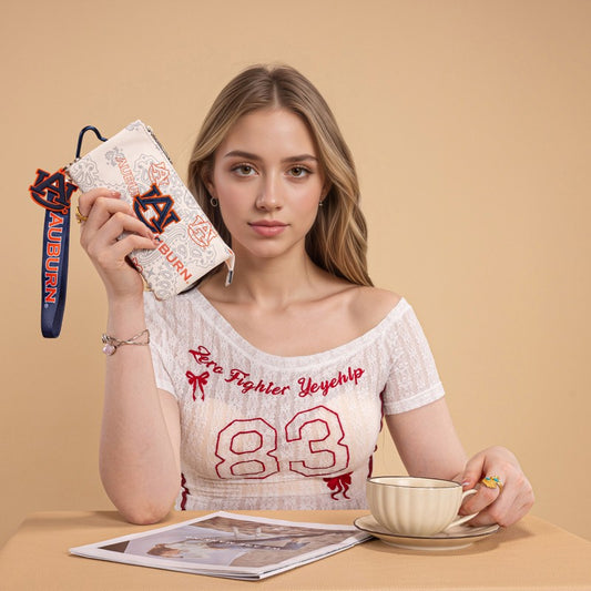 Auburn University Tigers Wristlet