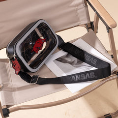 University of Arkansas Razorbacks Clear Crossbody Bag