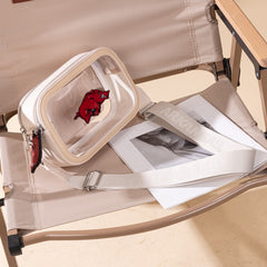 University of Arkansas Razorbacks Clear Crossbody Bag