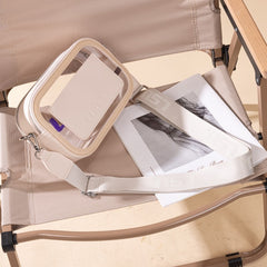 Louisiana State University Fighting Tigers Clear Crossbody Bag