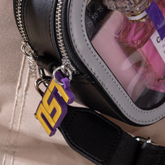 Louisiana State University Fighting Tigers Clear Crossbody Bag