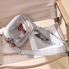 University of Texas Tech Red Raiders Clear Crossbody Bag