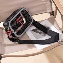 University of Texas Tech Red Raiders Clear Crossbody Bag