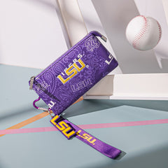 Louisiana State University Fighting Tigers Wristlet