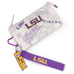 Louisiana State University Fighting Tigers Wristlet