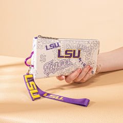 Louisiana State University Fighting Tigers Wristlet