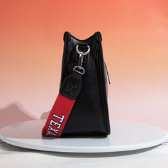 University of Texas Tech Red Raiders Crossbody Purse With Wristlet Keychain