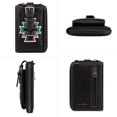 PHD-2102  American Bling Embroidered Aztec Phone Wallet/Crossbody