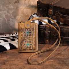 PHD-2111  American Bling Embroidered Cut-Out Phone Wallet/Crossbody