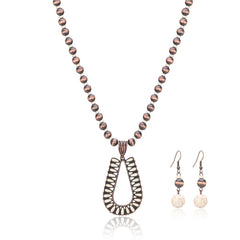 Rustic Couture's® Western Horseshoe Pendant Necklace Set