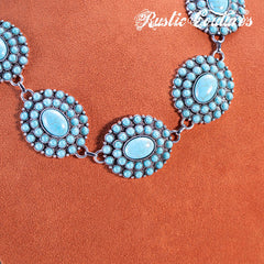 Rustic Couture's® Bohemian Flower Necklace