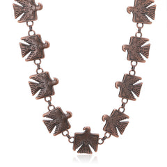 Rustic Couture's® Western Thunderbird Necklace