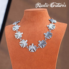 Rustic Couture's® Western Thunderbird Necklace