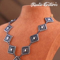 Rustic Couture's® Western Geometry Pendant Necklace