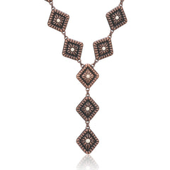 Rustic Couture's® Western Geometry Pendant Necklace