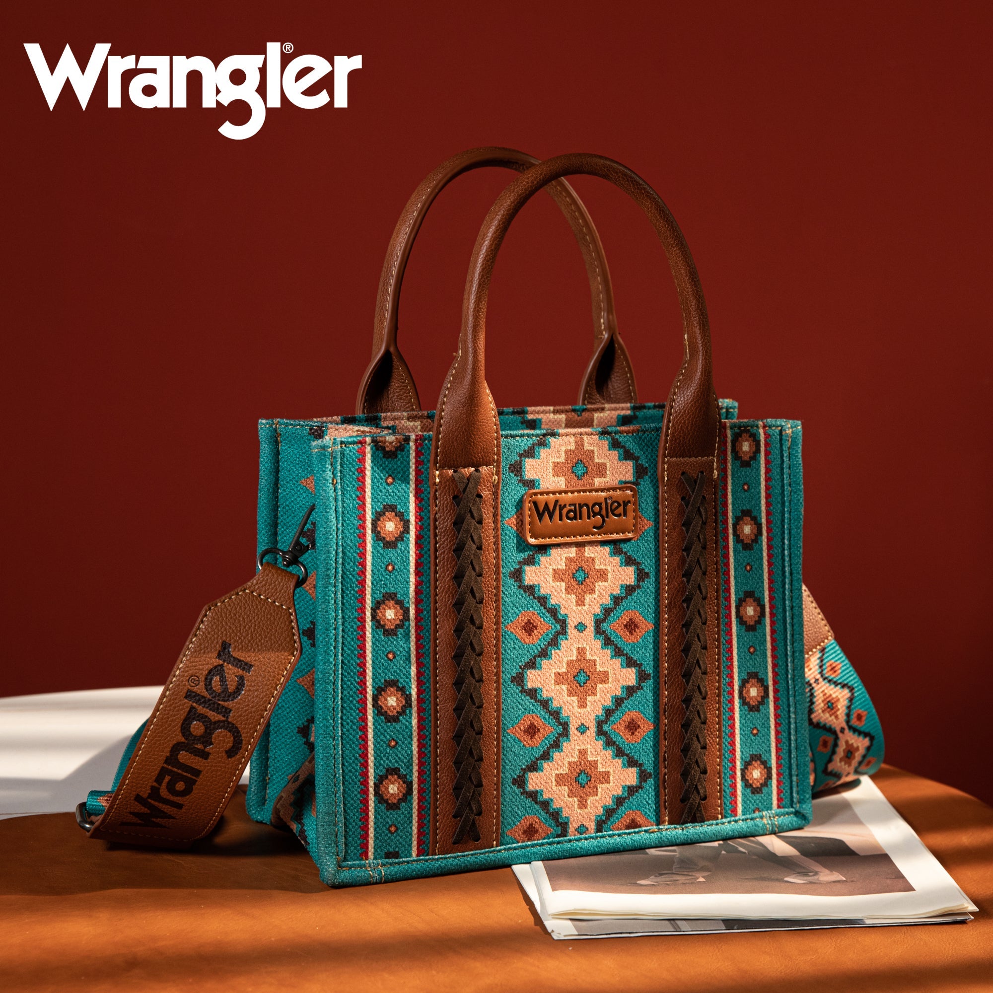 New wrangler tote bag 💕 #wranglertotebags #pursetok #wrangler #fyp
