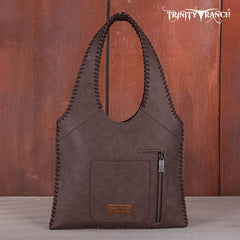 Trinity Ranch Hand-Tie fringe Concealed Carry Hobo Shoulder Bag