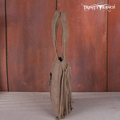 Trinity Ranch Hand-Tie fringe Concealed Carry Hobo Shoulder Bag