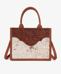 Trinity Ranch Embossed Floral Concealed Carry Tote - Montana West World