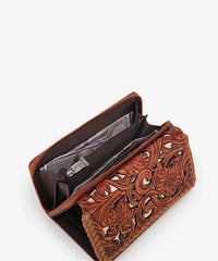 Trinity_Ranch_Floral_Tooled_Bifold_Wallet_Brown