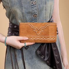 Montana West Boot Stitch Fringe Hobo Bag