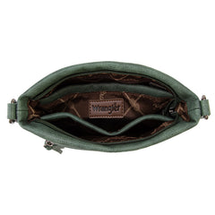 WG97G-9360  Wrangler Braided Concealed Carry Crossbody - Green