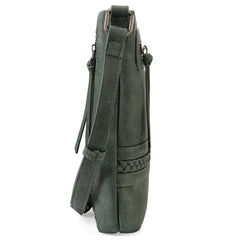 WG97G-9360  Wrangler Braided Concealed Carry Crossbody - Green