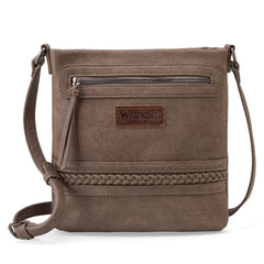 WG97G-9360  Wrangler Braided Concealed Carry Crossbody - Khaki