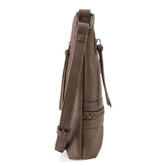 WG97G-9360  Wrangler Braided Concealed Carry Crossbody - Khaki