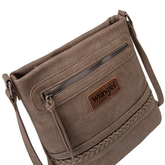 WG97G-9360  Wrangler Braided Concealed Carry Crossbody - Khaki