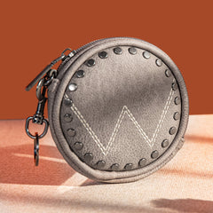 Wrangler Circular Coin Pouch "W" Logo  Bag Charm