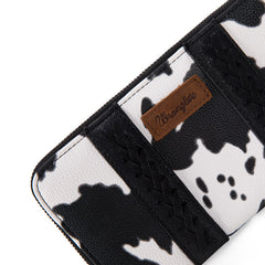 Wrangler Cow Print Wallet