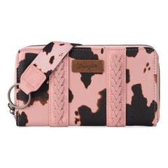 Wrangler Cow Print Wallet