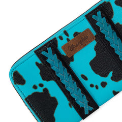 Wrangler Cow Print Wallet