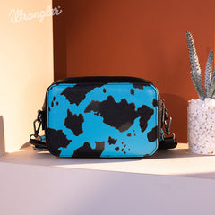 Wrangler Cow Print Crossbody Bag