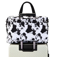 Wrangler Cow Print Trolley Sleeve Weekender Bag