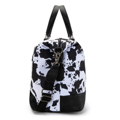 Wrangler Cow Print Trolley Sleeve Weekender Bag